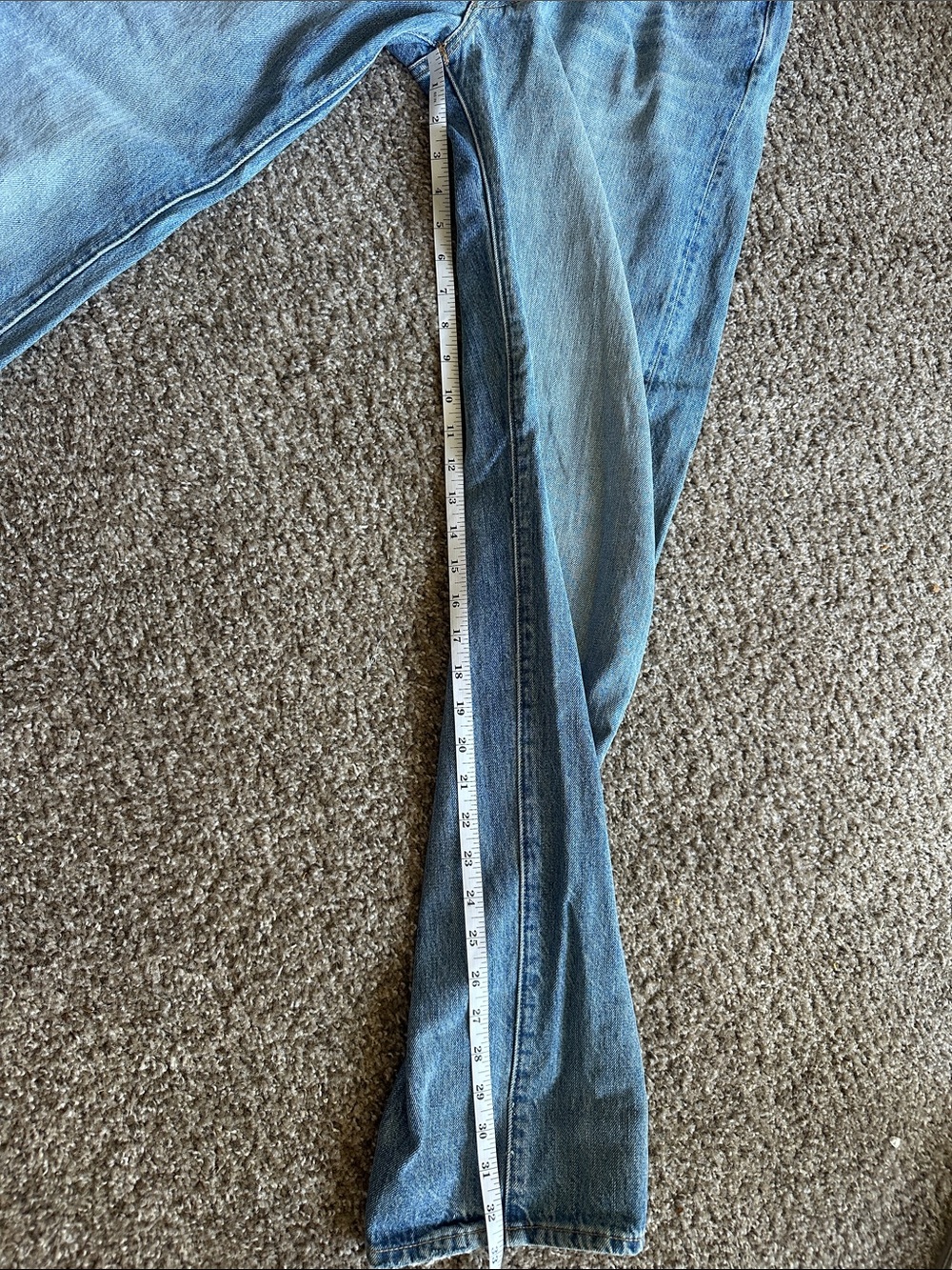 3 Buck Mason Cowboy Cut Loomstate Selvedge Jeans - 32x34 - USA - Picture 9 of 13